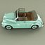 3D Morris Minor MM mk2 Cabrio model