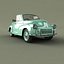 3D Morris Minor MM mk2 Cabrio model