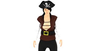 Pirate Woman model