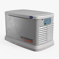 Generac 5914 Natural Gas Generator Grey