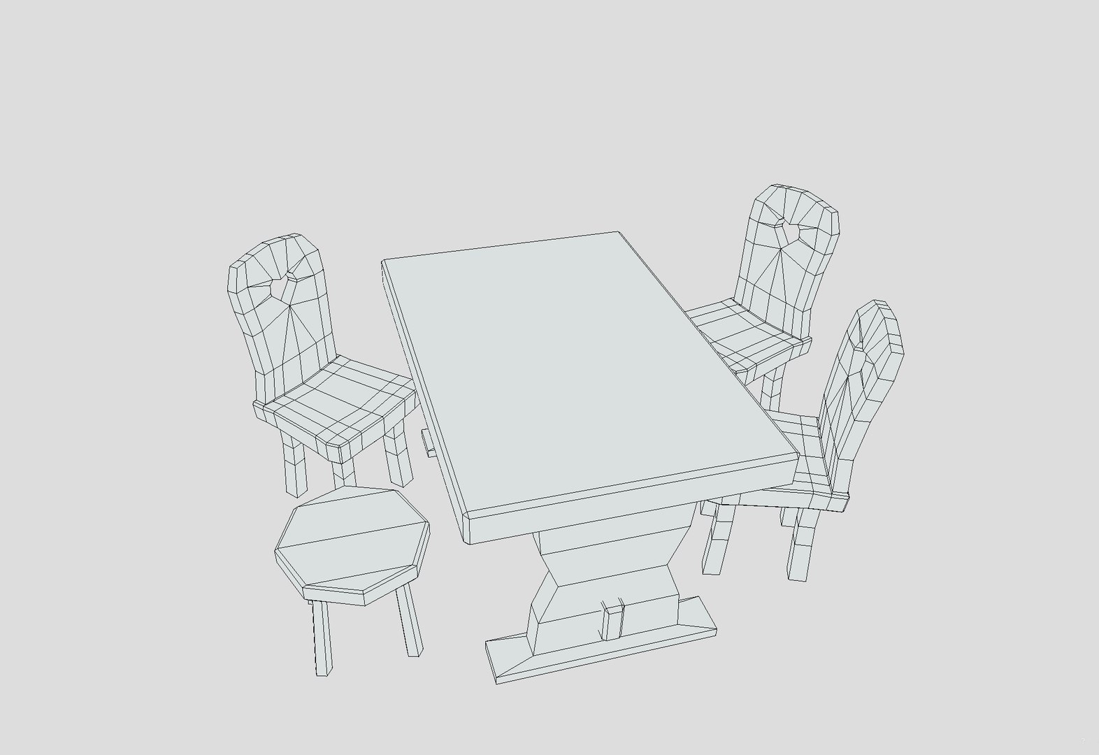TavernFurniture 3D model https://p.turbosquid.com/ts-thumb/qU/5pBRn1/kf/mesh2/png/1676376107/1920x1080/fit_q87/6b5e2d79edd170301644640cef90b10b612ce5a2/mesh2.jpg