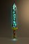 3d magic sword model