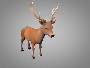 3D deer doe
