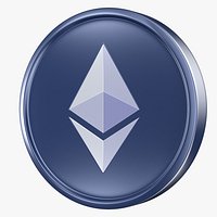 Ethereum ETH Purple Coin