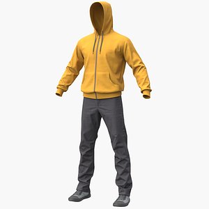 Men's Casual Clothes 01 (V-ray+PBR)