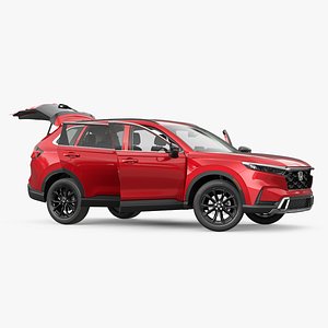 2025 Honda CR-V Red Rigged