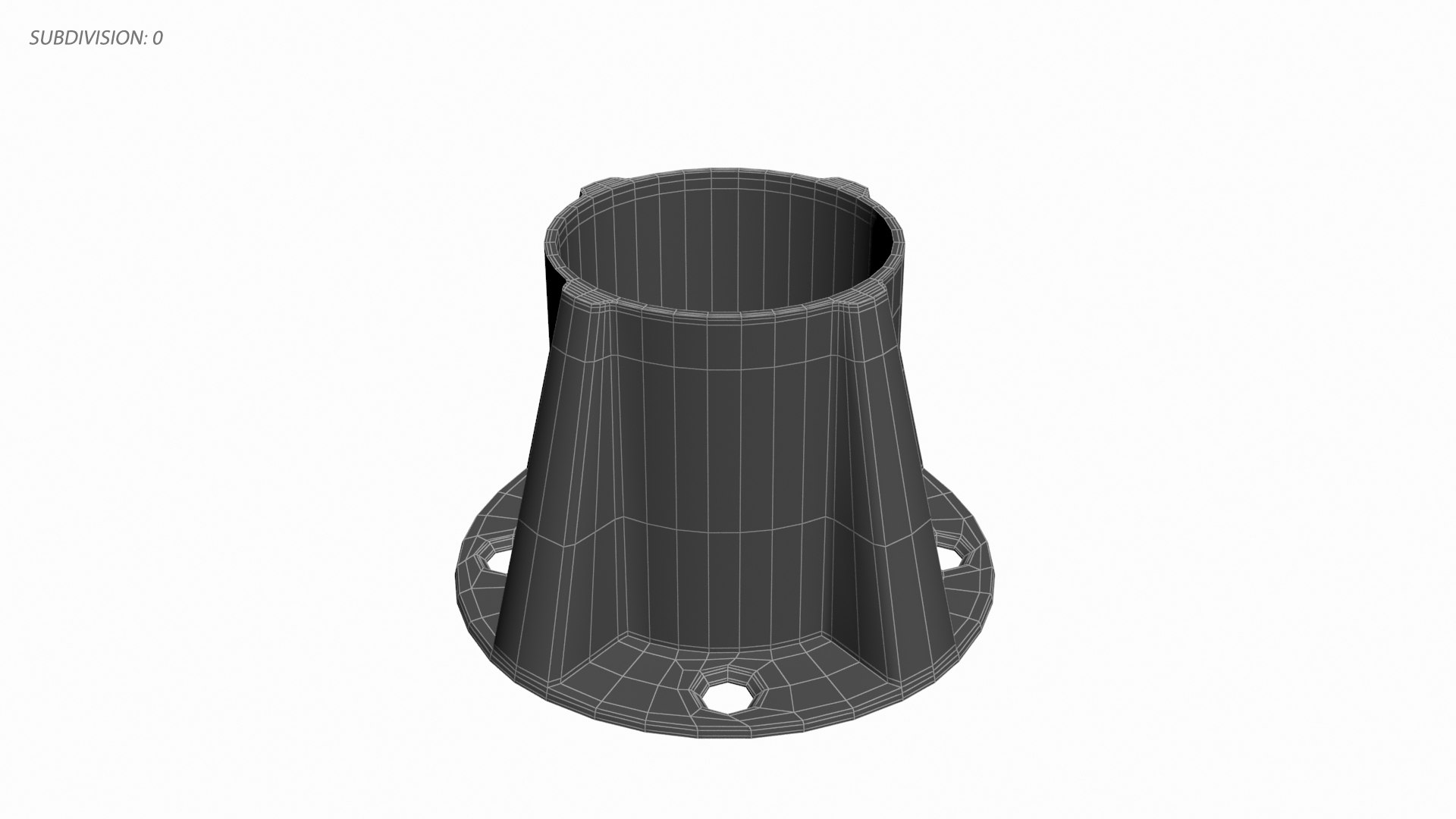 Pipe Base Flange model https://p.turbosquid.com/ts-thumb/qU/LaKhbu/lV/1/jpg/1768697087/1920x1080/fit_q87/2fc425498fefa7d2eed7b531601dbc2c5874e522/1.jpg