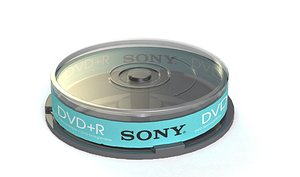 3d model of dvd case