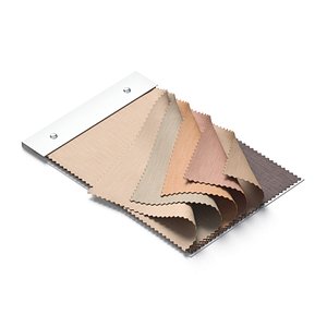 Colored Fabric Catalog With Samples - red beige fabric tissue swatches