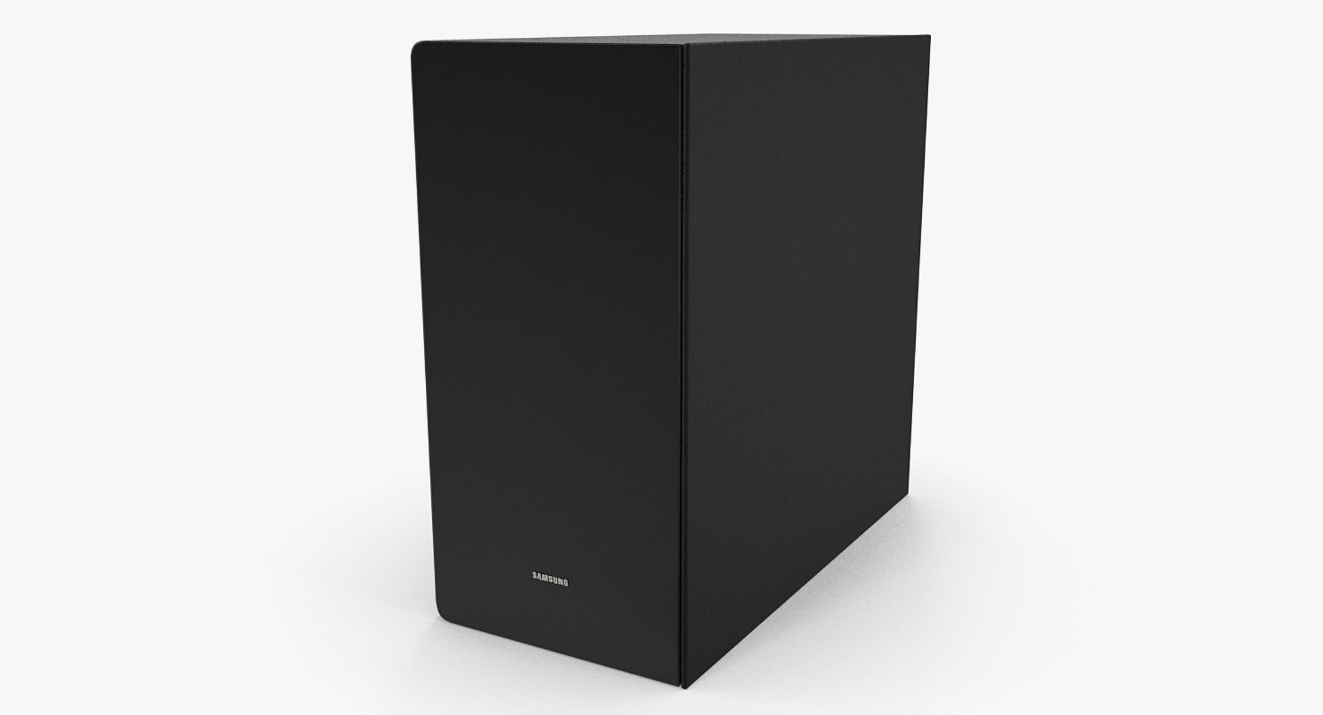 Samsung Subwoofer 3D Model 3D model preview