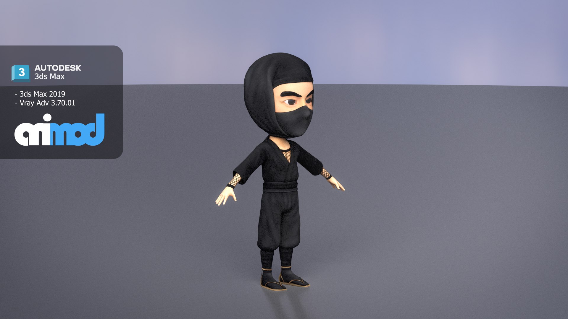 3D Model Ninja - TurboSquid 2266955