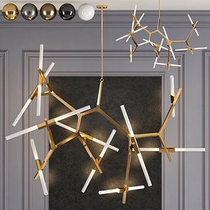 3d chandelier 20 lighting