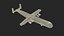 Avión de carga Radia Windrunner preparado para Cinema 4D