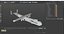 Avión de carga Radia Windrunner preparado para Cinema 4D