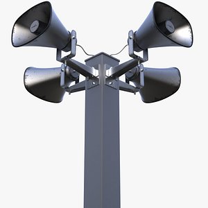 Horns on Pole