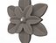 Round Rosette Plaster Molding Decoration