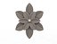 Round Rosette Plaster Molding Decoration