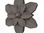 Round Rosette Plaster Molding Decoration