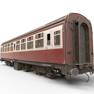 Vintage Passenger Railway Coach