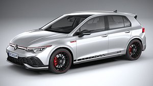 3D Volkswagen Golf GTI Clubsport 45 2021