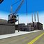 industrial factory rt 3d model