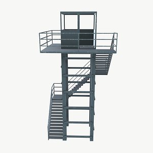 Watch Tower 3D model