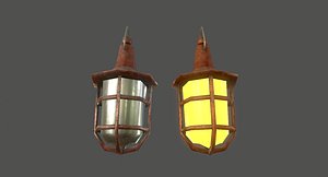 Hanging Light - Game Ready Low-poly