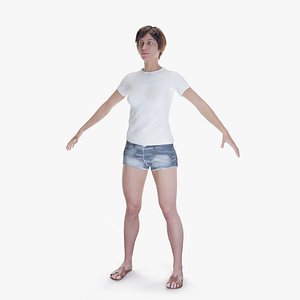3D Female Summer Clothing