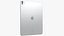 3D Apple iPad Pro 13 2024 5th gen WiFi and Cellular with Pencils Black Silver model
