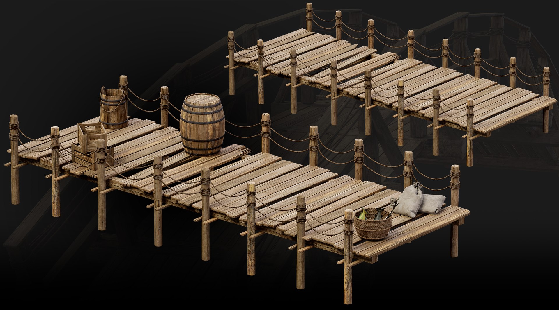 3D 20 Wooden Pier Collection https://p.turbosquid.com/ts-thumb/qV/IdGiws/6j/woodenpierturbo08/jpg/1792598201/1920x1080/fit_q87/7139b28b0db725b05baf915b11b5dc0a6aad2089/woodenpierturbo08.jpg