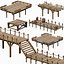20 Wooden Pier Collection