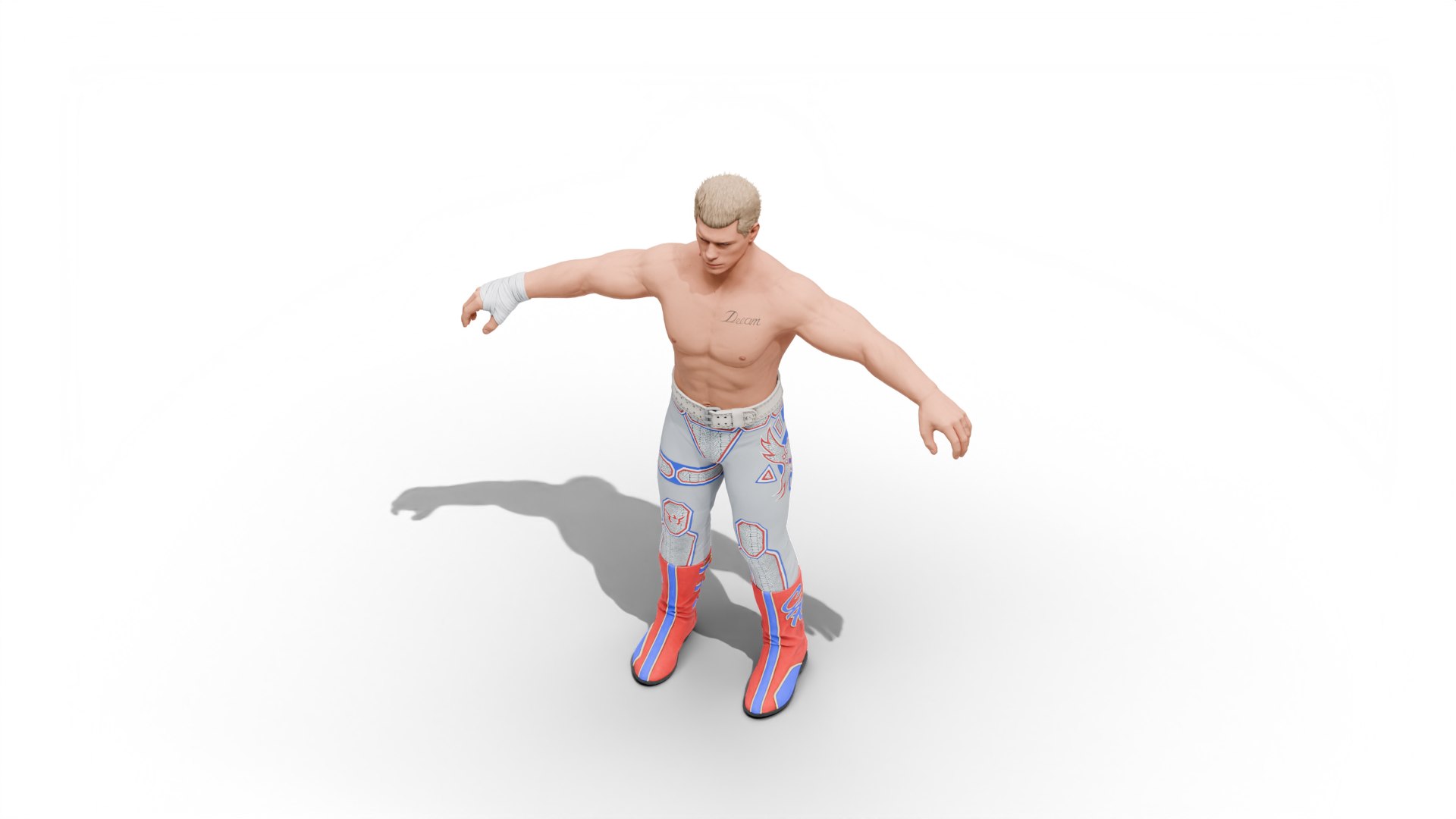 Cody Rhodes - WWE 3D model https://p.turbosquid.com/ts-thumb/qV/JUrZMk/1q/7/png/1768666496/1920x1080/fit_q87/80be2f51800cdfa6dc5138917a77ac6cc5a61228/7.jpg