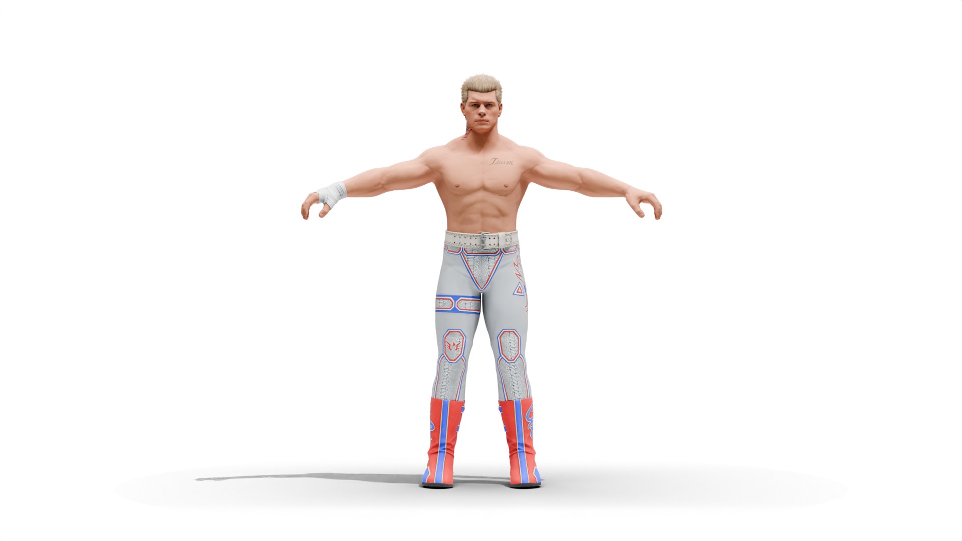 Cody Rhodes - WWE 3D model https://p.turbosquid.com/ts-thumb/qV/JUrZMk/n6/3/png/1768666493/1920x1080/fit_q87/0a1b19fc6335205e9ffcc5ce1f4849b3e4c097c9/3.jpg
