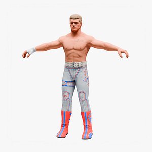 Cody Rhodes - WWE 3D model