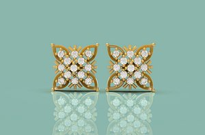 Women Tops Earring - 0024 3D