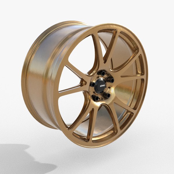 Konig Freeform 17x8 PCD 5x100 Rim low-poly high poly 3D 모델 - TurboSquid ...