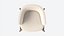 Chaise longue Baker Coupé