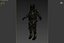 An astronaut's spacesuit an astronaut flies to the earth