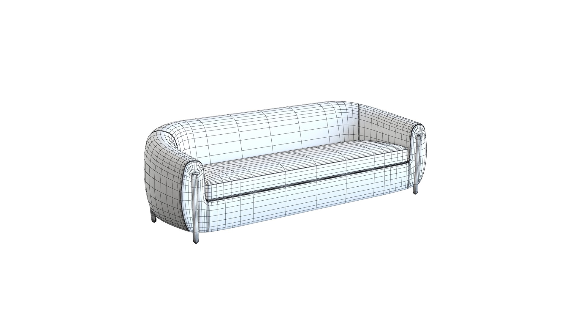 Crate And Barrel Nora Sofa 3D Model TurboSquid 2089982