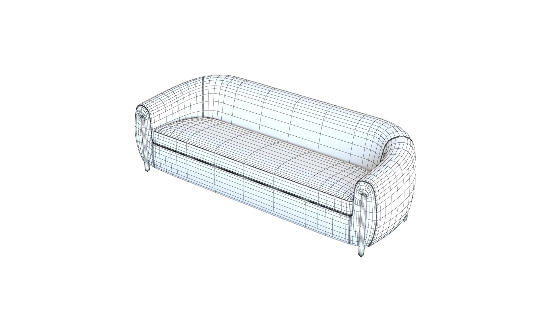 Crate And Barrel Nora Sofa 3D Model TurboSquid 2089982