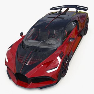 Astron Hypercar Red Simplified