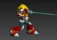 Megaman ZERO – vollständig ausgerüstetes und animiertes 3D-Soulslike-Spiel bereit