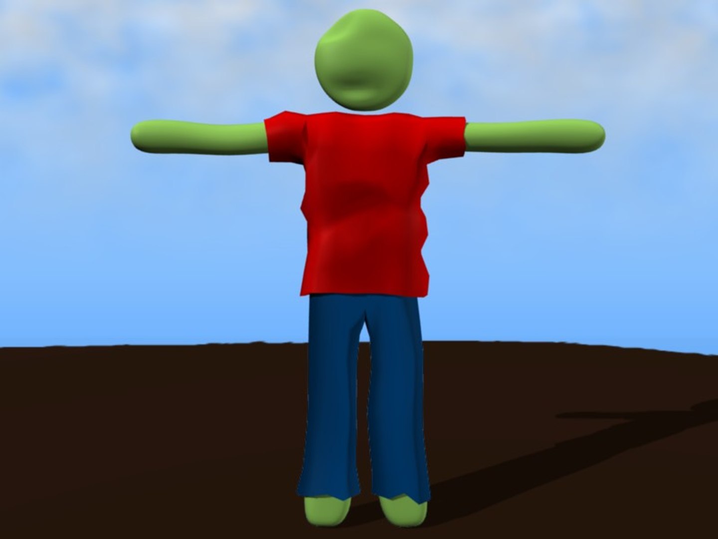 Man Rigged Blend Free