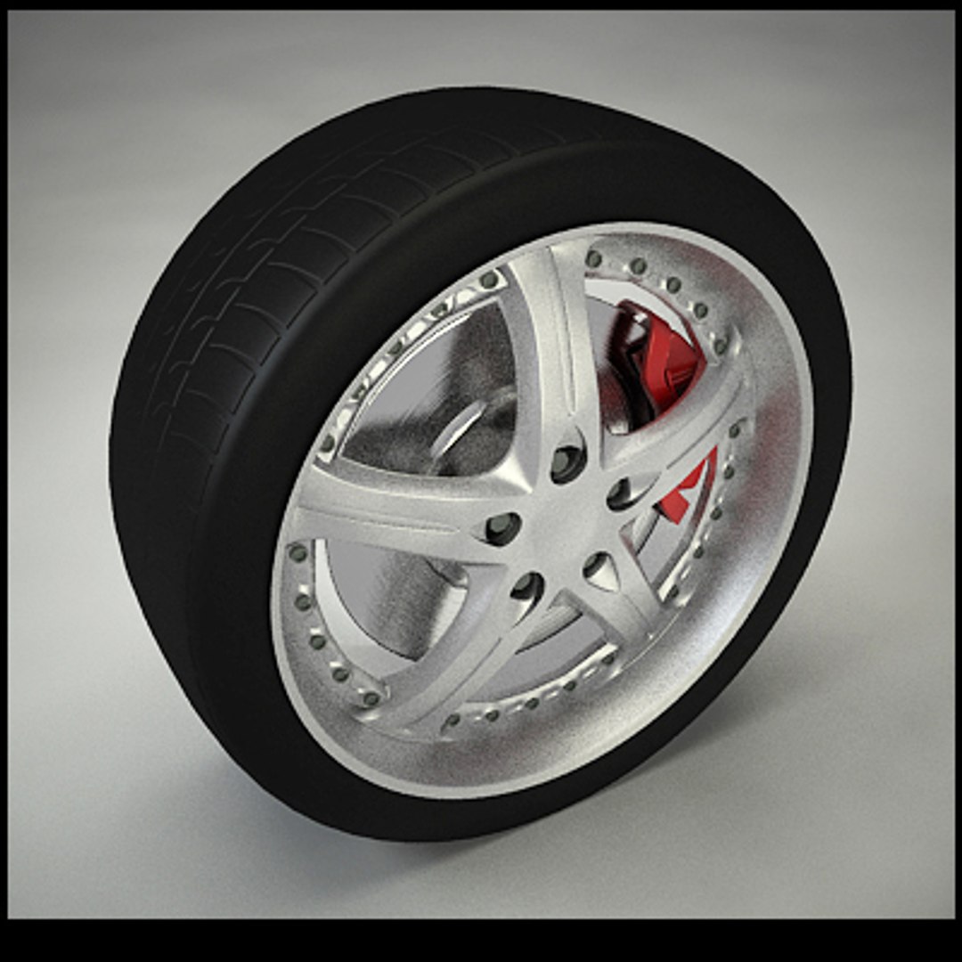 Maya Car Wheel
