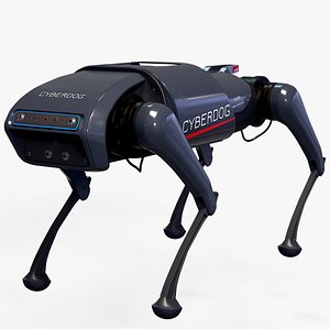 Robot Dog Xiaomi CyberDog PBR 3D