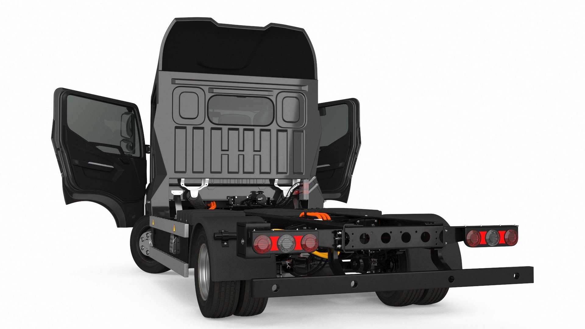 3D model Electric Black Truck No Cargo https://p.turbosquid.com/ts-thumb/qV/bJXlFg/A9/electricblacktrucknocargovray3dmodel024/jpg/1721601552/1920x1080/fit_q87/56b88602cbf0b94a1d23c5cd4acd3f76c7570c97/electricblacktrucknocargovray3dmodel024.jpg