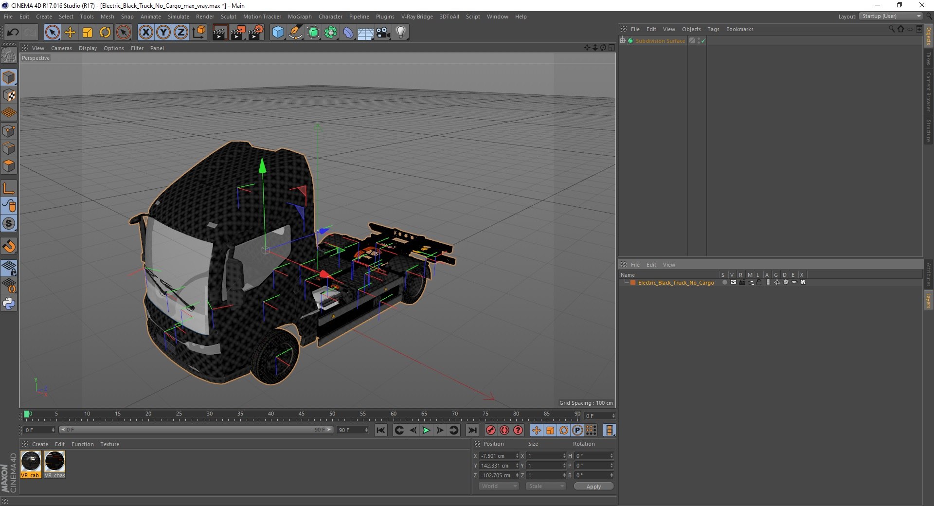 3D model Electric Black Truck No Cargo https://p.turbosquid.com/ts-thumb/qV/bJXlFg/Aw/electricblacktrucknocargovray3dmodel068/jpg/1721601693/1920x1080/fit_q87/d413251394ac45f77c09eb74a1318573eb45224b/electricblacktrucknocargovray3dmodel068.jpg