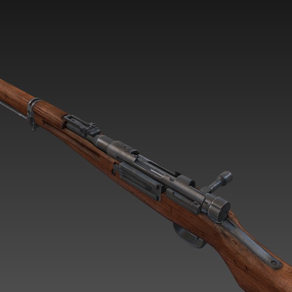 arisaka type 99 rifle 3d x