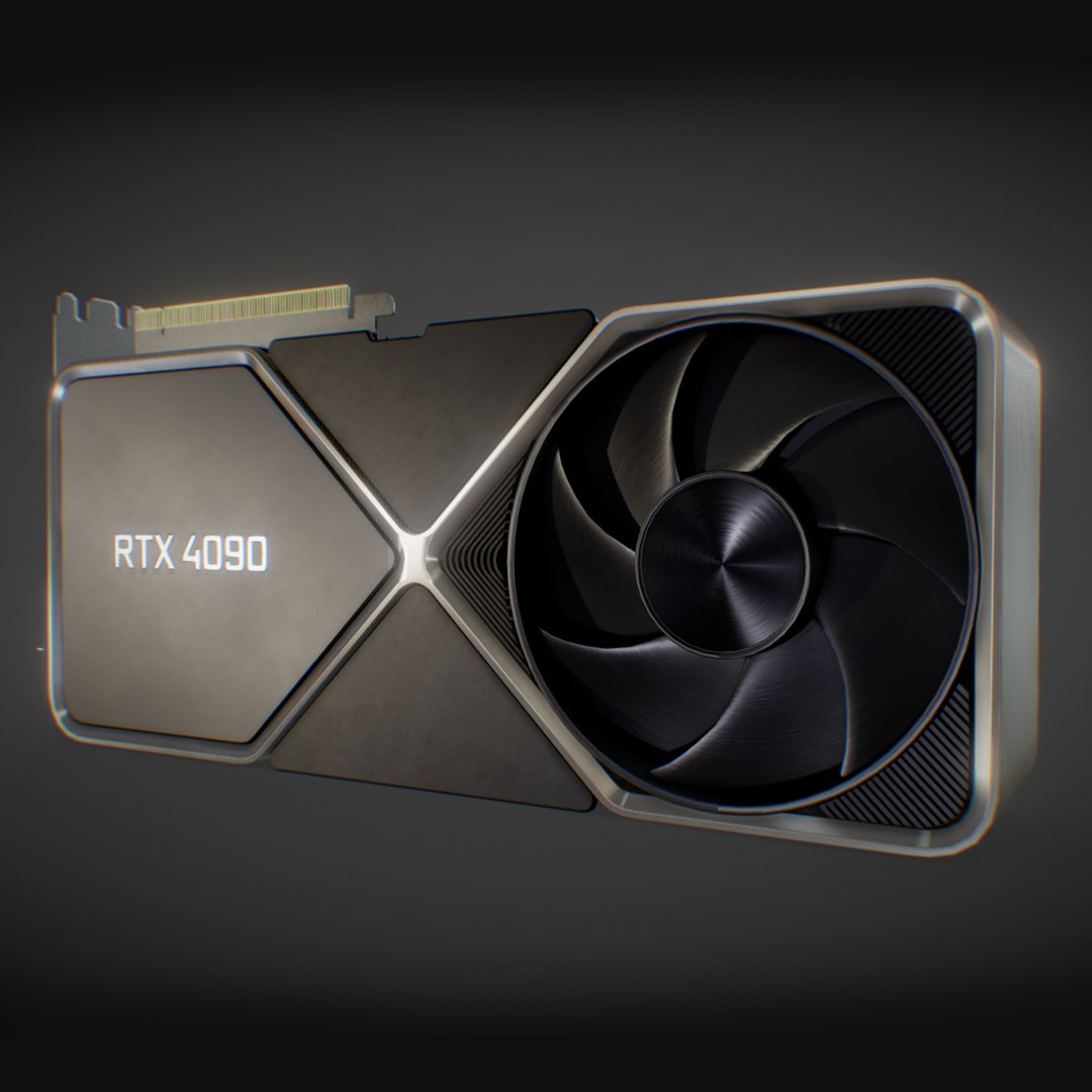 3D Model NVIDIA GeForce RTX 4090 GPU - TurboSquid 1966204