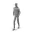 Male African American Surgeon 4 Rigged 3D Model